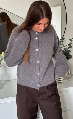 Noella Cardigan - Kae - Coffee