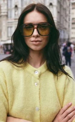 Noella Cardigan - Kae SS - Light Yellow