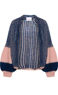 Noella Cardigan - Liana - Rose/Navy