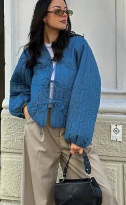 Noella Jakke - Lori - Calla Denim Print