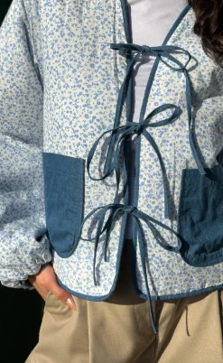 Noella Jakke - Lori - Calla Denim Print