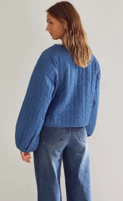 Noella Jakke - Lori - Calla Denim Print