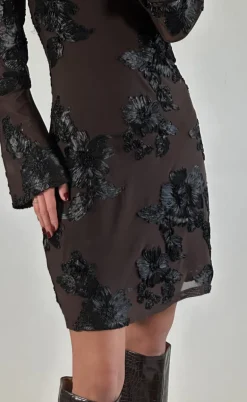 Noella Kjole - Joanette - Chocolate Black