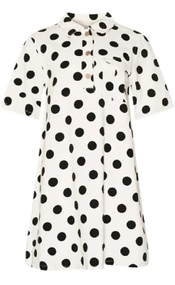 Noella Kjole - Jozie - Carmella White Print