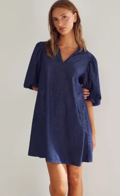 Noella Kjole - Larissa - Medium Blue Wash