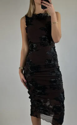 Noella Kjole - Lavinia - Chocolate Black