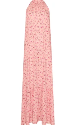 Noella Kjole - London Maxi - Cheryl Pink Print