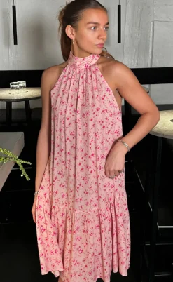 Noella Kjole - London Short - Cheryl Pink Print