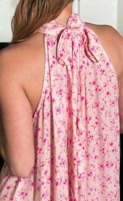 Noella Kjole - London Short - Cheryl Pink Print