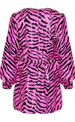 Noella Kjole - Pace Belt - Fuschia/Green Mix