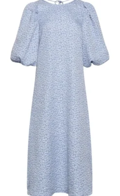 Noella Kjole - Reno Pastis Long - Light Blue