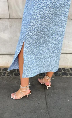 Noella Kjole - Reno Pastis Long - Light Blue