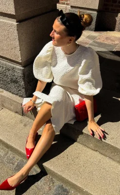 Noella Kjole - Reno Pastis Long - Cream