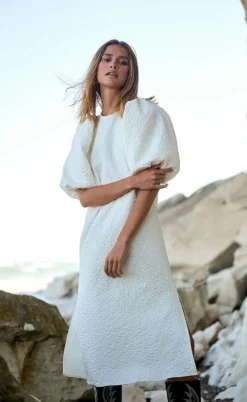 Noella Kjole - Reno Pastis Long - Cream