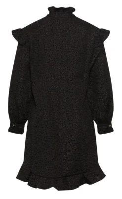 Noella Kjole - Reno Ruby Ruffle - Black