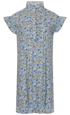 Noella Kjole - Sally - Blue/Yellow Flower