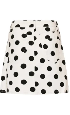 Noella Nederdel - Kambria - Carmella White Print