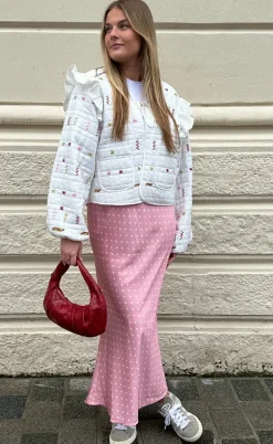 Noella Nederdel - Kenya - Carmine Blush Print