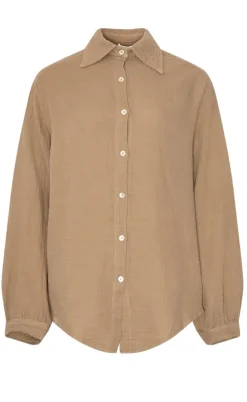 Noella Skjorte - Suri - Timber Brown