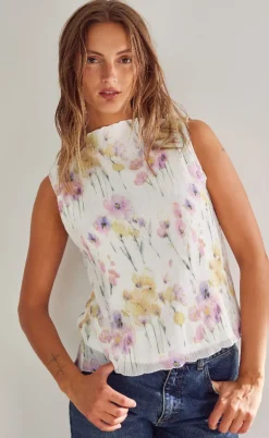 Noella Top - Lola - Tondah Print