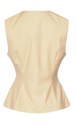 Noella Vest - Kasaundra - Butter