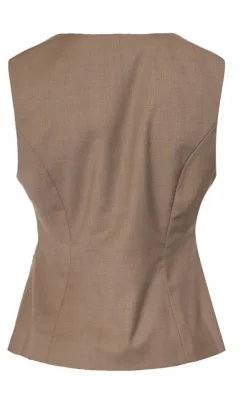 Noella Vest - Kasaundra - Timber Brown