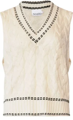 Noella Vest- Gio Knit - Ivory