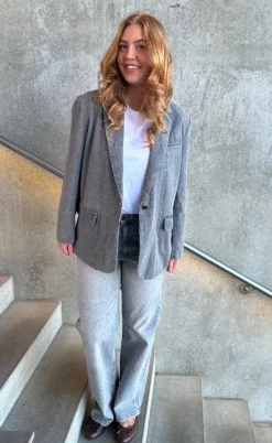 ONLY Blazer - Cory - Medium Grey Denim