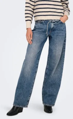 ONLY Bukser - Gianna - Medium Blue Denim