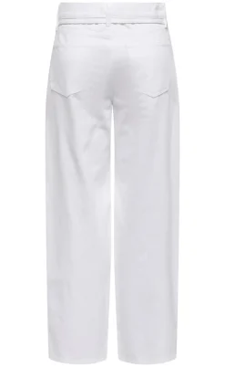 ONLY Bukser - Gianna - White Denim