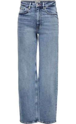 ONLY Bukser - Juicy - Medium Blue Denim