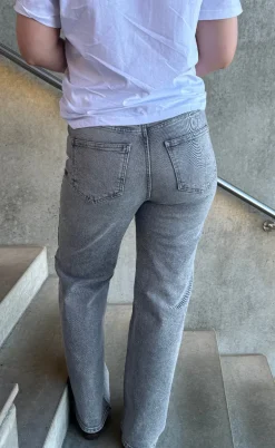 ONLY Bukser - Juicy Wide Leg - Medium Grey Denim