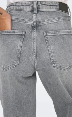 ONLY Bukser - Juicy Wide Leg - Medium Grey Denim