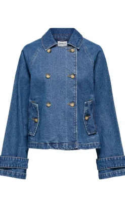 ONLY Jakke - April - Medium Blue Denim