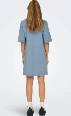 ONLY Kjole - Belle - Light Blue Denim