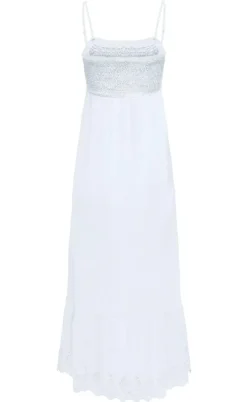 ONLY Kjole - Lou Smock - Bright White