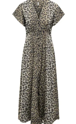 ONLY Kjole - Nova Mollie - Timber Wolf w. Wildlife