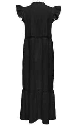 ONLY Kjole - Sunny Capsl Frill - Black