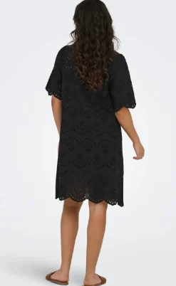 ONLY Kjole - Valais S/S - Black