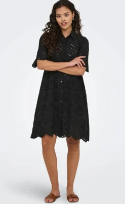 ONLY Kjole - Valais S/S - Black