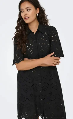 ONLY Kjole - Valais S/S - Black