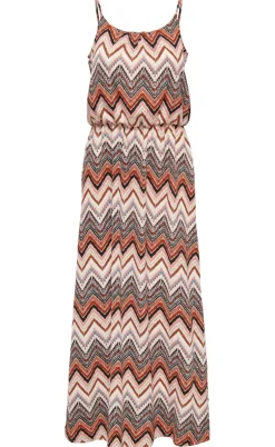 ONLY Kjole - Winner - Cloud Dancer Arabian zigzag