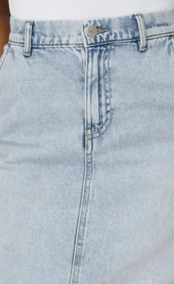 ONLY Nederdel - Mindy - Light Blue Denim