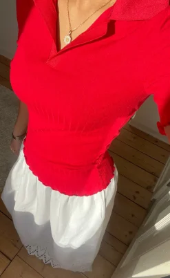 ONLY Nederdel - Tulum - Bright White