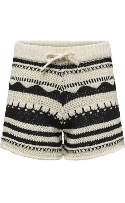 ONLY Shorts - Merida Life - Ecru Black