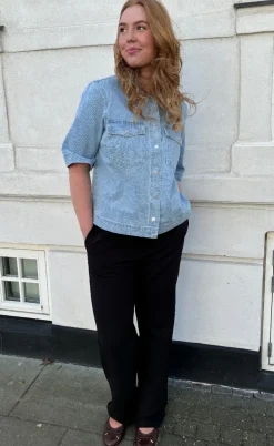 ONLY Skjorte - Belle - Light Blue Denim