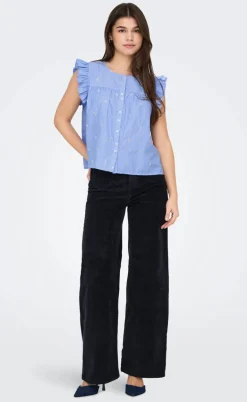 ONLY Top - Amanda - Coronet Blue