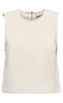 ONLY Top - Dorsi - Ecru