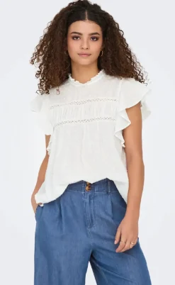 ONLY Top - Katti - Cloud Dancer