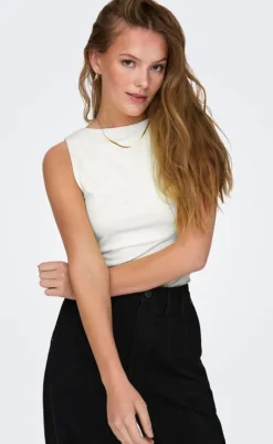 ONLY Top - Lea 2 Ways - Cloud Dancer